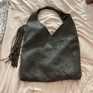 FRINGE HOBO BAG